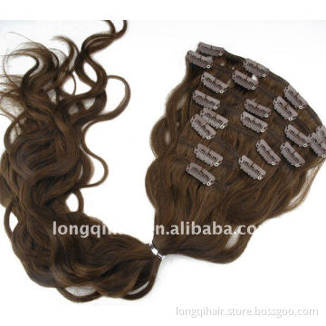 long hair Clip in remy hair extension(100% human hair)